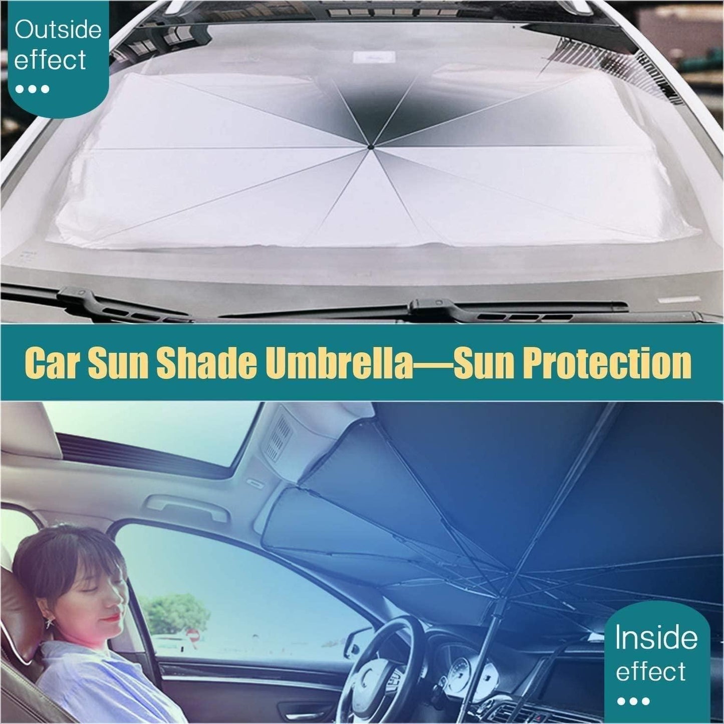 WISHOP™ CAR SUNSHADE UMBRELLA